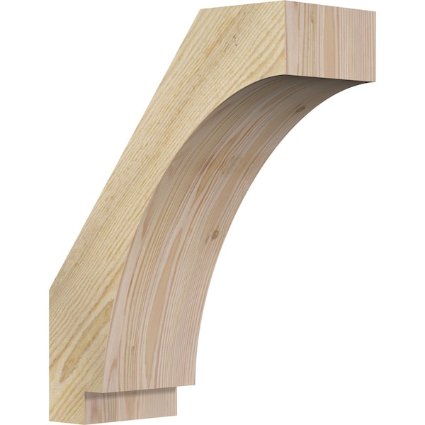 Ekena Millwork 6"W x 14"D x 18"H Imperial Rough Sawn Knee Brace, Douglas Fir BRC06X14X18IMP00RDF - main